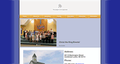 Desktop Screenshot of christ-the-king.org